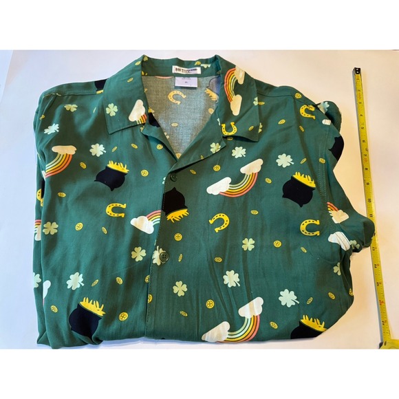 St. Patrick's‎ Day Button Down Shirt. Men's XL.  New - Picture 5 of 5